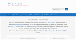 Desktop Screenshot of buqiinstitute.com